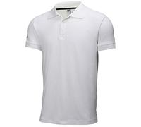 Helly Hansen Hombres Crewline Polo, Blanco, L
