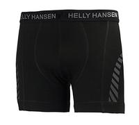 Helly Hansen Hombres HH Lifa Merino Boxer Shorts, Negro, 2XL