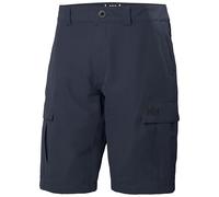 Helly Hansen Hombre Pantalón Corto HH Cargo Secado Rápido, 28, Azul marino