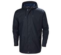 Helly Hansen Hombres Impermeable de musgo, Azul Marino, M