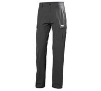 Helly Hansen Hombre Pantalón HH Cargo Secado Rápido, 38, Ébano