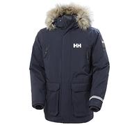 Helly Hansen Hombres Parka pura, Azul Marino, M