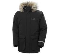Helly Hansen Hombres Parka pura, Negro, M