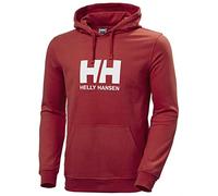 Helly Hansen Hombres Sudadera con capucha con logotipo HH, Rojo, XL