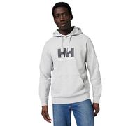 Helly Hansen Hombres Sudadera con Capucha HH Logo 3.0, Grau Melange 2.0, S