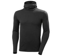 Helly Hansen Hombres Sudadera con capucha Lifa Merino Midweight, Negro, M