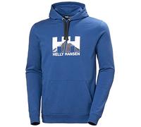 Helly Hansen Hombre Sudadera Nord Gráfica con Capucha, M, Fiordo Profundo