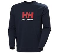 Sudadera de montaña helly hansen hh logo crew hombre azul marino S