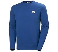 Helly Hansen Hombre Sudadera Nord Gráfica Crew, S, Fiordo Profundo