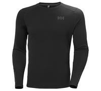 Helly Hansen Hombres Tripulación activa de Lifa, Negro, 2XL