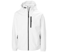 Helly Hansen Jr Crew Hooded Jacket Chaqueta Impermeable, Blanco, 14 años Unisex niños