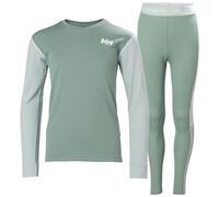 Helly Hansen Jr HH LIFA Active Set Capa Base Inferior, 489 Cactus, 10 años Unisex niños