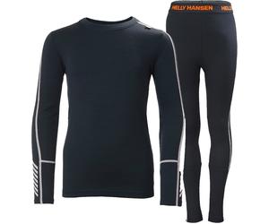 Helly-Hansen - Jr Lifa Merino Midweight Set Navy de Lana - Talla Infantil 14 años - Azul marino Azul marino 14 años