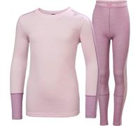 Helly-Hansen - Jr Lifa Merino Midweight Set Purple Clay de Lana - Talla Infantil 14 años - Púrpura Púrpura 14 años