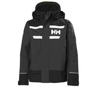 Helly Hansen Jr Salt Port 2.0 Jacket Ebony Junior Unisex 10