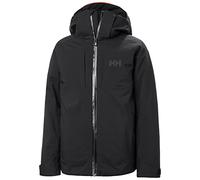 Helly Hansen W Snowplay Jacket, Chaqueta De Pluma Para Acampada Y Marcha Niño Unisex Youth, Negro (Black), 10