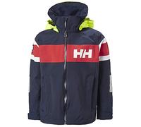 Helly Hansen Júnior Unisex Chaqueta JR Salt 2, Azul Marino, 140