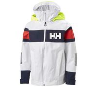 Helly Hansen Júnior Unisex Chaqueta JR Salt 2, Blanco, 140