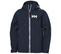 Helly Hansen Junior Unisex Chubasquero Rigging, 8, Azul marino