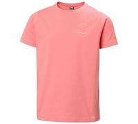 Helly Hansen Junior Unisex Jr HH Graphic T-Shirt 2.0, Coral Almond, 9, Almendra Coral, 9 Años