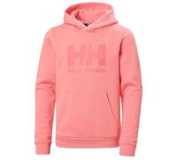 Helly Hansen Junior Unisex Jr HH Logo Hoodie 3.0, Coral Almond, 146