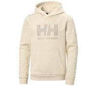 Helly Hansen Sudadera con Capucha Unisex con Logotipo Jr HH 3.0, Crema, 14