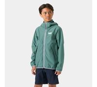 Helly Hansen Juniors' Koster Rain Jacket Verde 152