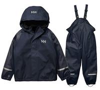 Helly Hansen K Bergen Fleece Pu Rainset 2.0, Pantalones De Senderismo Unisex Niños, Azul (Blue), 3