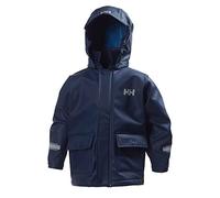 Helly Hansen K Juell PU Jacket Chaqueta Deportiva, Niños, Azul, One Size (Tamaño del Fabricante:4)