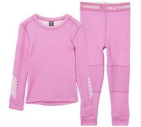 Helly Hansen K Lifa Merino, conjunto, junior, rosa 116 Meta Pink
