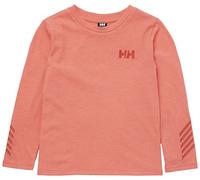 Helly Hansen K Loen Tech LS Top Camisa, Peach Echo, 116 Unisex niños