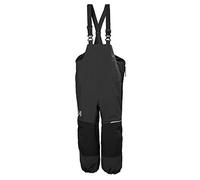 Helly Hansen K Shelter 2 Bib Peto, Unisex niños, Negro (Ebony), 6 años