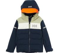HELLY HANSEN K Vertical Ins Jacket - Niño - Blanco / Azul / Gris - talla 4 años- modelo 2026