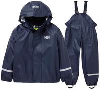 Helly Hansen Kinder Unisex K Bergen 2.0 Pu Rainset, Navy, 128