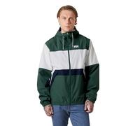 Helly Hansen Koster Rain Jacket Chaqueta Impermeable, Verde Selva 390, L para Hombre