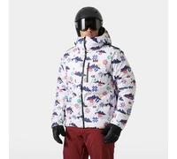 Helly Hansen Kvitfjell Race Puffy Ski Jacket Hombre - White/Cream - XL