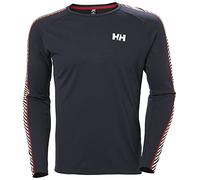 Helly Hansen Lifa Active Stripe Crew, Camisa Hombre, Azul (Blue), M