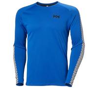 Helly Hansen LIFA Active Stripe Crew Chaqueta Baselayer, 543 Cobalto 2.0, L para Hombre