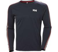 HELLY HANSEN Lifa Active Stripe Crew - Hombre - Azul - talla S- modelo 2026
