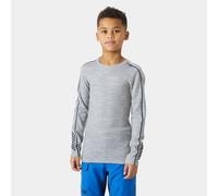 Helly Hansen Lifa® Merino Base Layer Crew Top Juvenil - Black/Ebony - 164