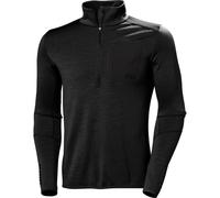 HELLY HANSEN Lifa Merino Midlayer 1/2 Zip - Hombre - Negro - talla XL- modelo 2025