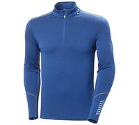 Helly Hansen Lifa Merino Midweight 1/2 Zip, Camisa Hombre, Azul (Blue), XXL