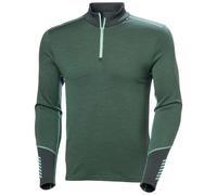 Helly Hansen Lifa Merino Midweight 1/2 Zip, conjunto, hombre, verde oscuro M(50) Jungle Green