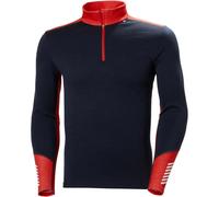 Helly Hansen Lifa Merino Midweight 1/2 Zip, Camisa Hombre, Azul (Blue), M