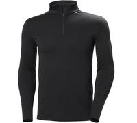 HELLY HANSEN Lifa Merino Midweight 1/2 Zip - Hombre - Negro - talla S- modelo 2026