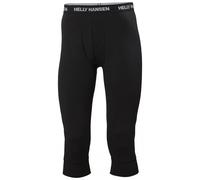 Helly Hansen Lifa Merino Midweight 3/4 Pant, Hombre, Negro XL(54) Black