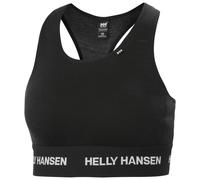 Helly Hansen Lifa Merino Midweight Bra, mujer, negro 38(M) Black