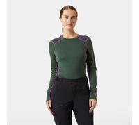Helly Hansen Lifa® Merino Midweight Crew Base Layer Mujer Verde S S