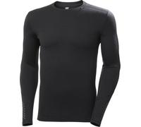 HELLY HANSEN Lifa Merino Midweight Crew - Hombre - Negro - talla M- modelo 2026
