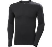 HELLY HANSEN Lifa Merino Midweight Crew (Negro) Ropa interior técnica para hombre